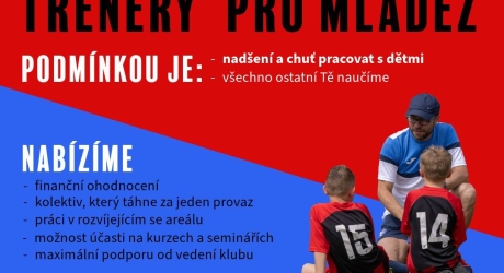 Hledáme trenéry!